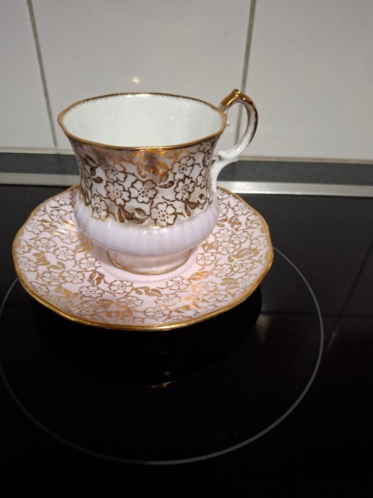 Kop en schotel, Ophalen of Verzenden