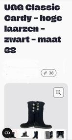 UGG Laarzen Origineel Maat 38, UGG, Zwart, Lage of Enkellaarzen, Ophalen of Verzenden