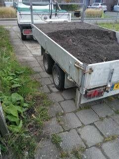 grind afvoer, Tuin en Terras, Grind, Keien en Split, Gebruikt, Grijs, Ophalen of Verzenden