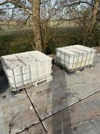 2 IBC ballast bakken, ca. 1000 kg per bak, Ophalen of Verzenden