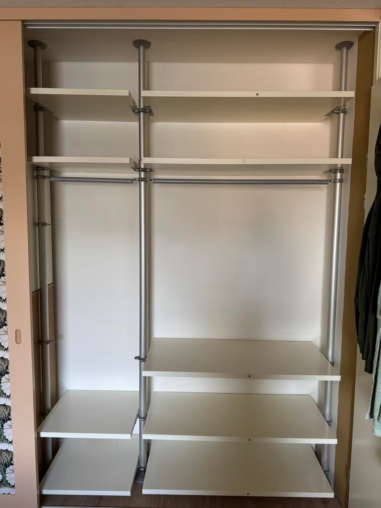IKEA Stolmen kast – moet snel weg – compleet systeem, Huis en Inrichting, Kasten | Kledingkasten, Gebruikt, Minder dan 100 cm