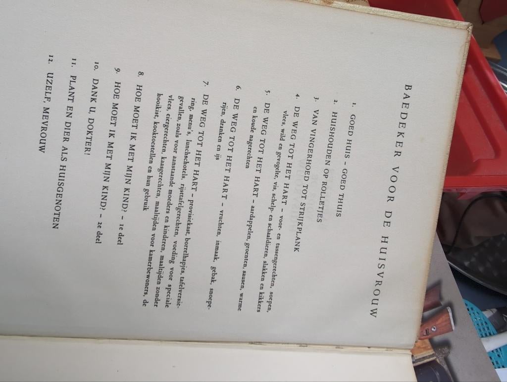 Baedeker voor de Huisvrouw - Complete Set (12 delen), Ophalen of Verzenden