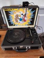 Nieuwe Fenton Platenspeler met 57 Singeltjes (Jaren 70/80), Audio, Tv en Foto, Platenspelers, Ophalen of Verzenden