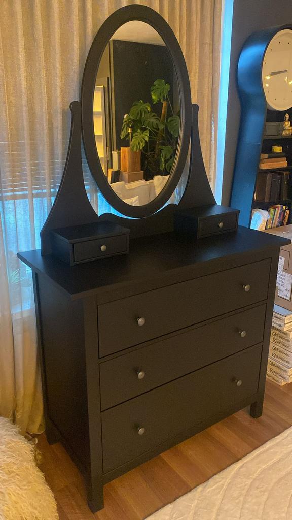 Ikea Hemnes spiegelkast kaptafelkast, Ophalen, Zo goed als nieuw, 50 tot 100 cm, Minder dan 100 cm