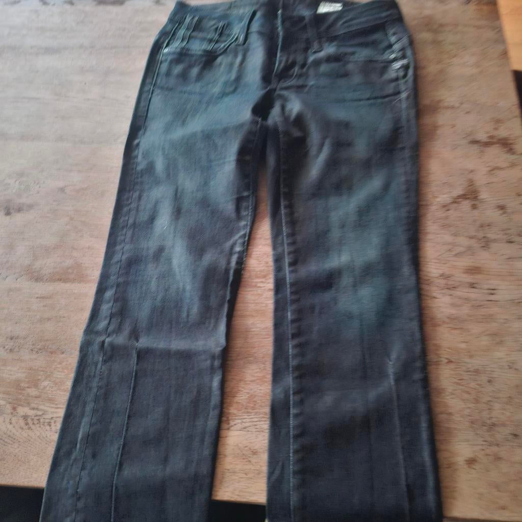 Donkere jeans W34 (confectie 34), Kleding | Dames, Spijkerbroeken en Jeans, Ophalen of Verzenden, Blauw, W27 (confectie 34) of kleiner