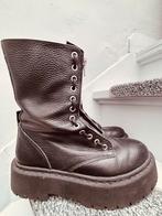 Zwarte half hoge boots Steve Madden maat 38, Ophalen of Verzenden, Zo goed als nieuw, Zwart