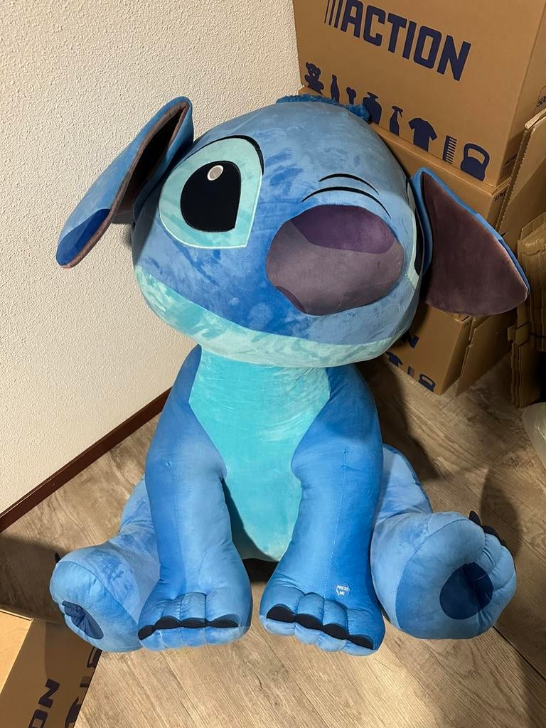 Mega Disney Stitch knuffel, Kinderen en Baby's, Speelgoed | Knuffels en Pluche, Zo goed als nieuw, Overige typen, Disney, Disney