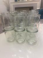 Set van 18 glazen potjes - ideaal voor yoghurt/desserts, Ophalen of Verzenden, Gebruikt