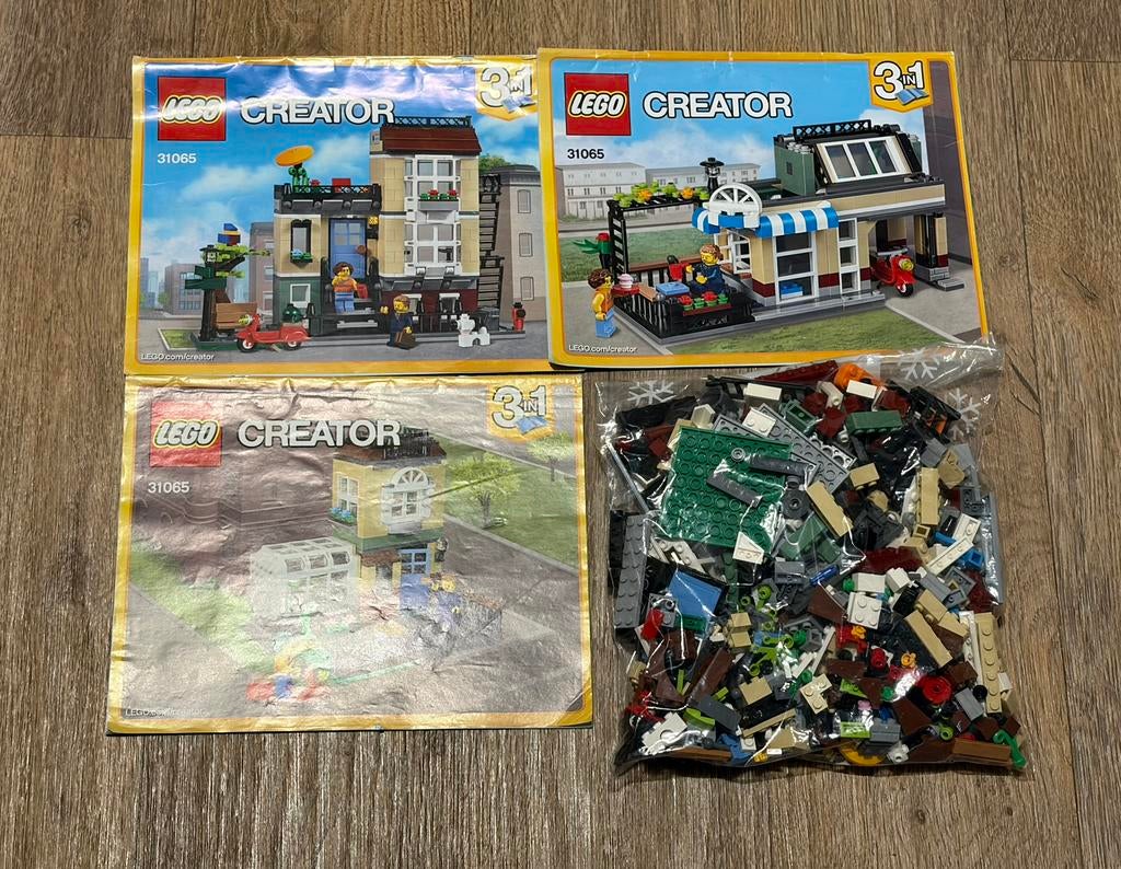 Lego Creator set 31065 Parkstraat woonhuis, Kinderen en Baby's, Speelgoed | Duplo en Lego, Lego, Compleet, Ophalen of Verzenden