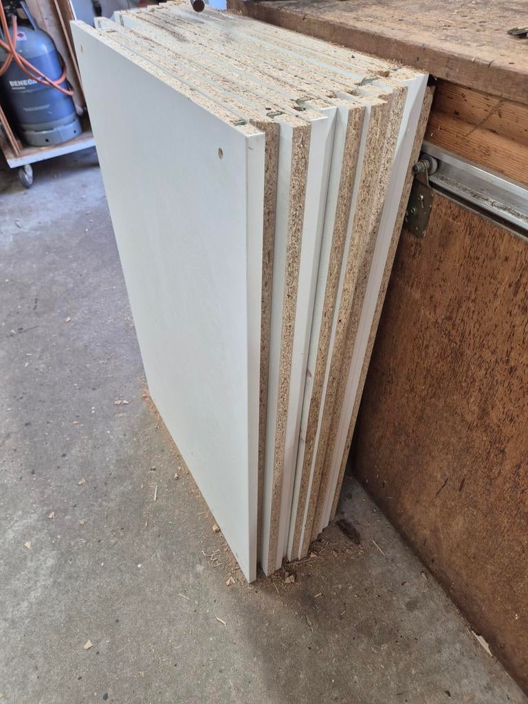 Witte platen , kast planken, Doe-het-zelf en Verbouw, Platen en Panelen, Ophalen