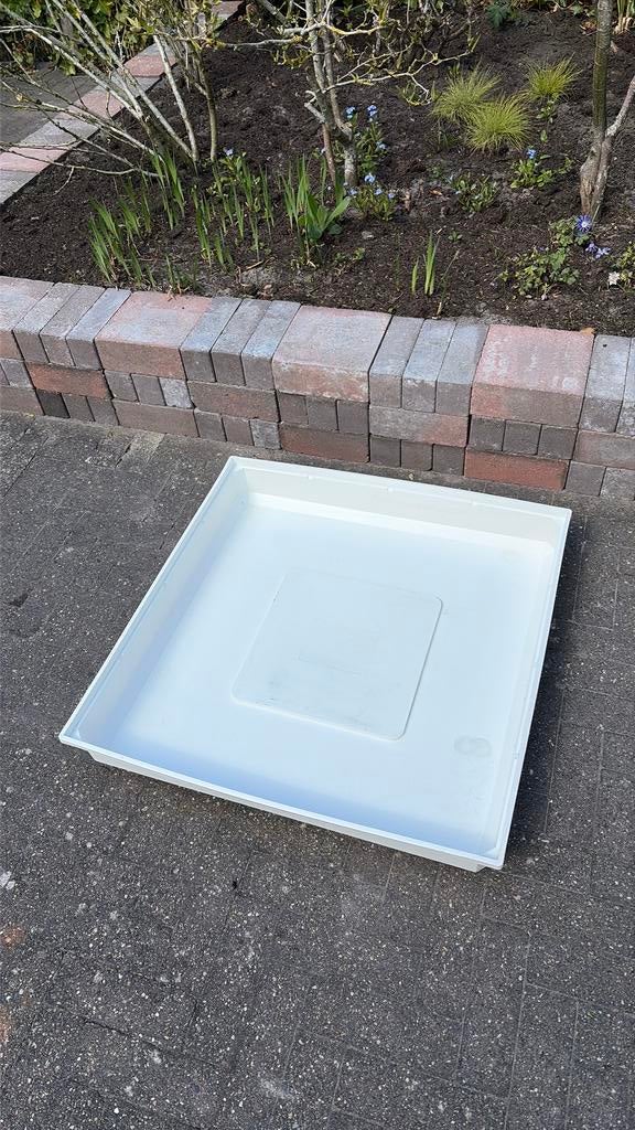 Lekbak voor onder de wasmachine, Ophalen of Verzenden, Gebruikt