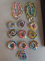 Grote partij elastieken armbanden en kettingen met kralen, Ophalen of Verzenden, Nieuw, Elastiek