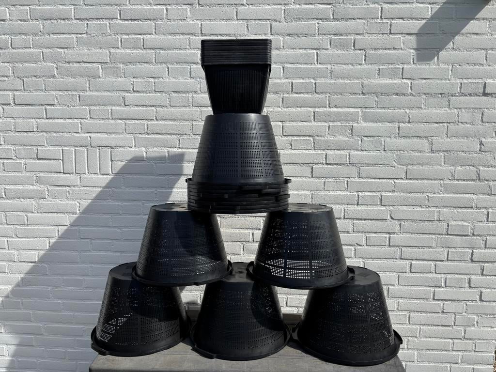 Partij Vijver Planten Mandjes 21 stuks, Ophalen of Verzenden, Gebruikt, Overige typen