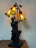 Jugendstil lamp vrouw met kind, Ophalen