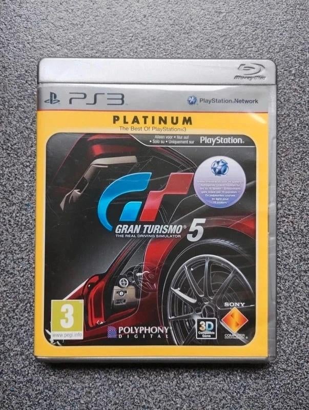 Gran Turismo 5 Platinum, Spelcomputers en Games, Games | Sony PlayStation 3, Verzenden, 1 speler, Racen en Vliegen, Zo goed als nieuw