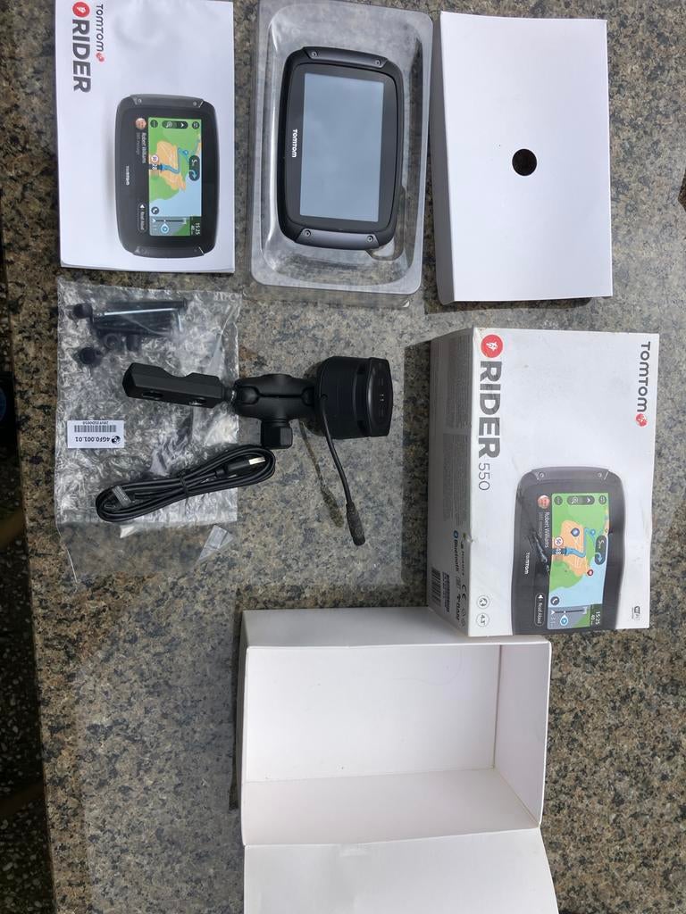 TomTom Rider 550 Motor navigatie GPS, Ophalen of Verzenden, Zo goed als nieuw