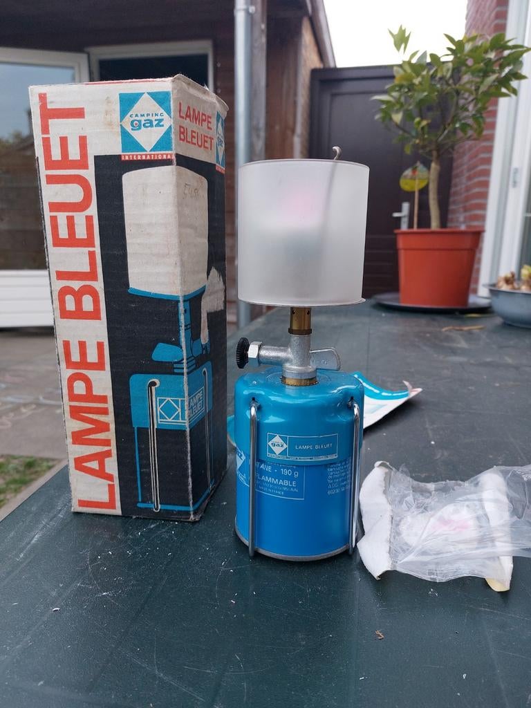 Campinggaz Lampe bleuet kampeerlamp., Ophalen