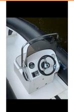 Zwarte rubberboot met console 30PK incl trailer, Watersport en Boten, Rubberboten, Gebruikt, Benzine, Minder dan 70 pk, Overige materialen