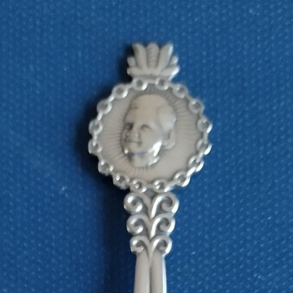 verzilverd lepeltje Heldring Stichting Zetten (posthoorn), Ophalen of Verzenden