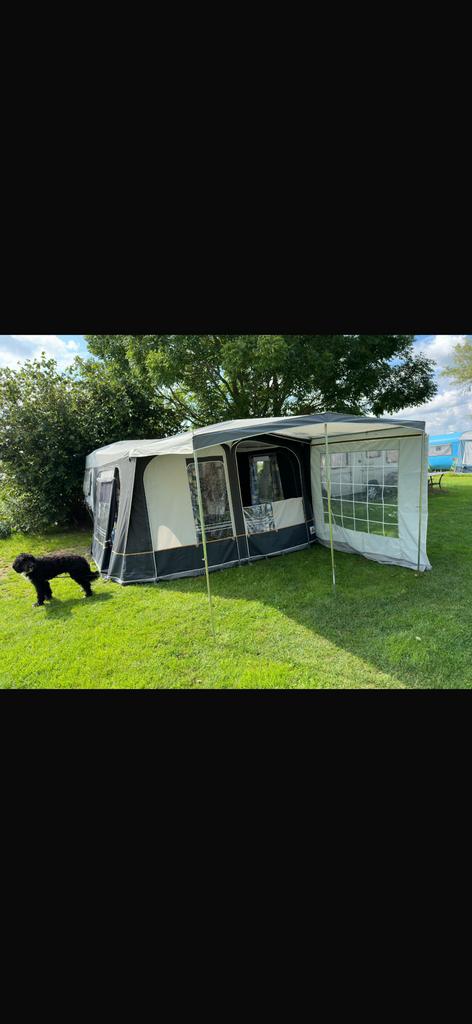 Caravan Tent en luifel - Maat 5, Ophalen, Zo goed als nieuw, Rond