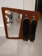 Vintage spiegel, Ophalen of Verzenden, Ovaal, Minder dan 50 cm