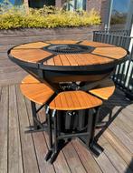 Boretti Focolare BBQ Tafel met 4 Stoelen, Ophalen, Nieuw