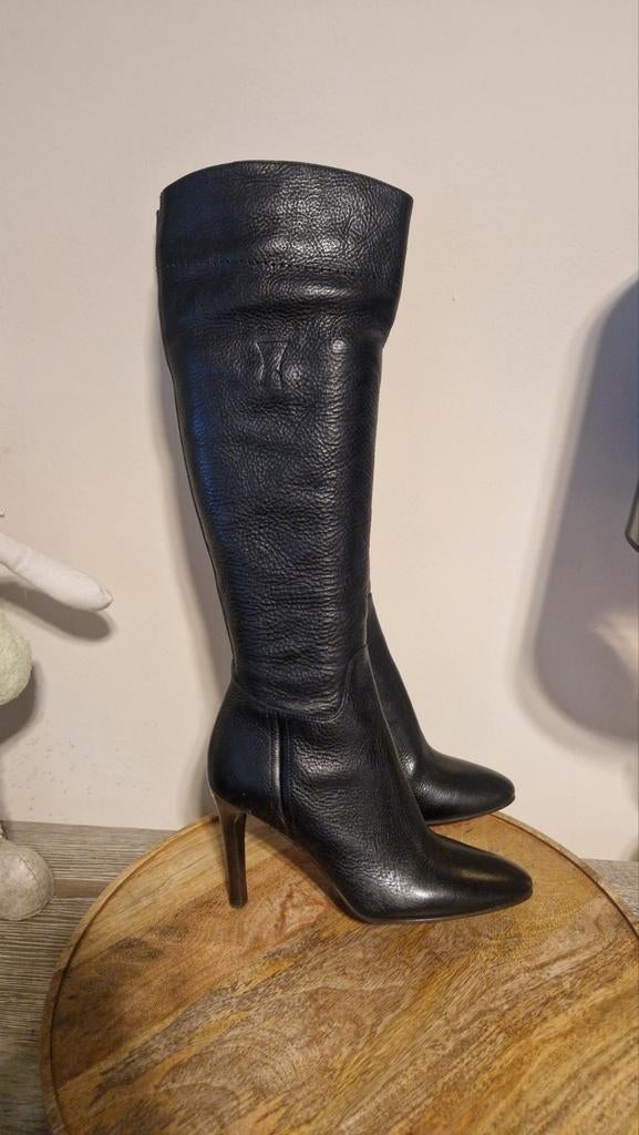 Originele Burberry hoge laarzen, Hoge laarzen, Zwart, Ophalen of Verzenden, Zo goed als nieuw