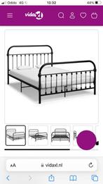 Koopje: NIEUW Spijlenbed, 160x200, Vida XL, Ophalen, Zwart, 160 cm, Nieuw