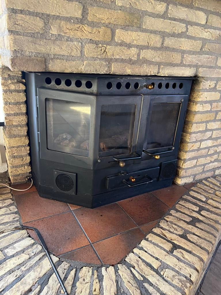 Allesbrander inzethaard, Ophalen, Gebruikt, Inzethaard, Houthaard