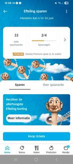 Efteling spaarzegels / spaarkaarten Albert Heijn AH, Verzamelen, Albert Heijn, Ophalen of Verzenden