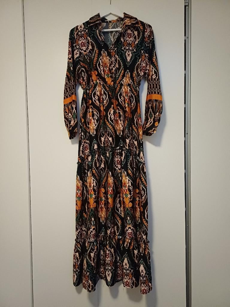 Lange jurk Belcci, Kleding | Dames, Jurken, Zo goed als nieuw, Maat 36 (S), Overige kleuren, Onder de knie, Ophalen of Verzenden