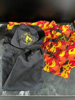 Brandweer pakje 3 delig maat 92, Ophalen of Verzenden, Zo goed als nieuw, 104 of kleiner, Jongen of Meisje