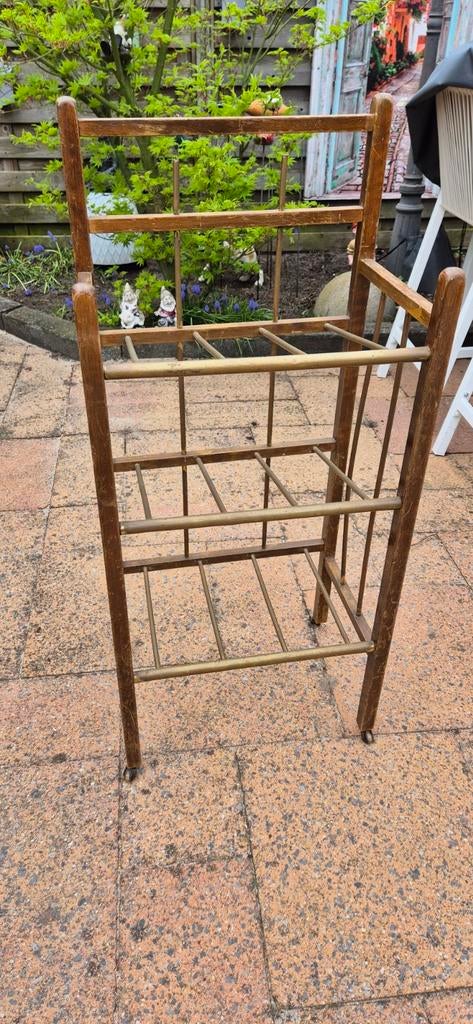 Art deco tijdschrijftenhouder rockhausen amsterdamse school, Ophalen, Gebruikt