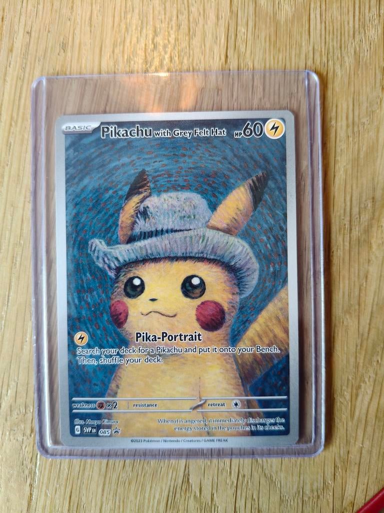 Pikachu with Grey Felt Hat Pokemon TGC kaart, Hobby en Vrije tijd, Verzamelkaartspellen | Pokémon, Ophalen of Verzenden, Zo goed als nieuw