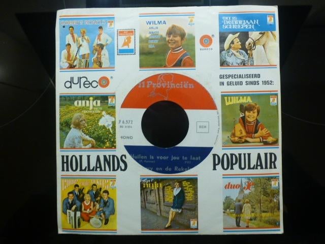 Corry en de Rekels. Huilen is voor jou te laat./ Adio, adio,, Gebruikt, 7 inch, Single, Ophalen of Verzenden