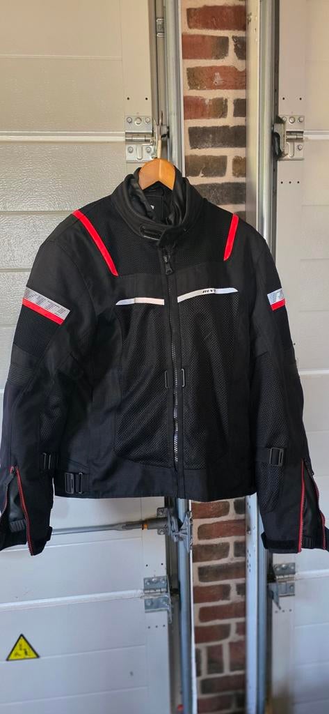 REV'IT! TORNADO  heren motorjack, als nw, mt L, waterdicht, REV'IT!, Jas | textiel, Heren, Ophalen of Verzenden