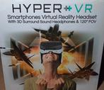 NEW Hyper VR  luxe VR bril met headphones, werkt met je GSM, Ophalen of Verzenden, Zo goed als nieuw