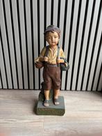 Antiek beeld “Vaders Maaltijd” - oorsprond 1910/1920 - 43 cm, Ophalen of Verzenden