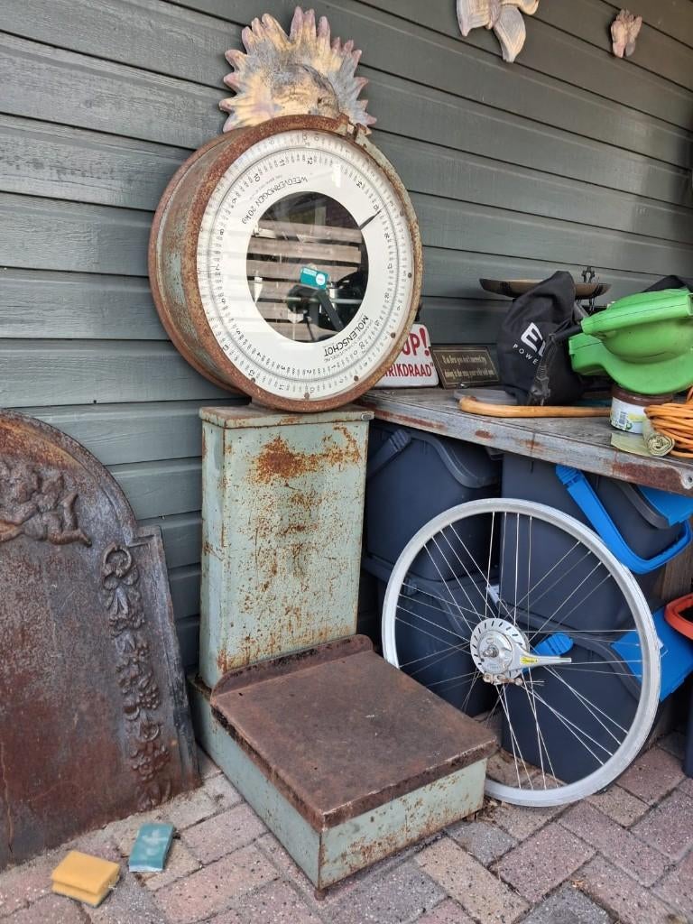 te koop: Molenschot weegschaal uit 1962 bijzondere uitvoerin, Ophalen