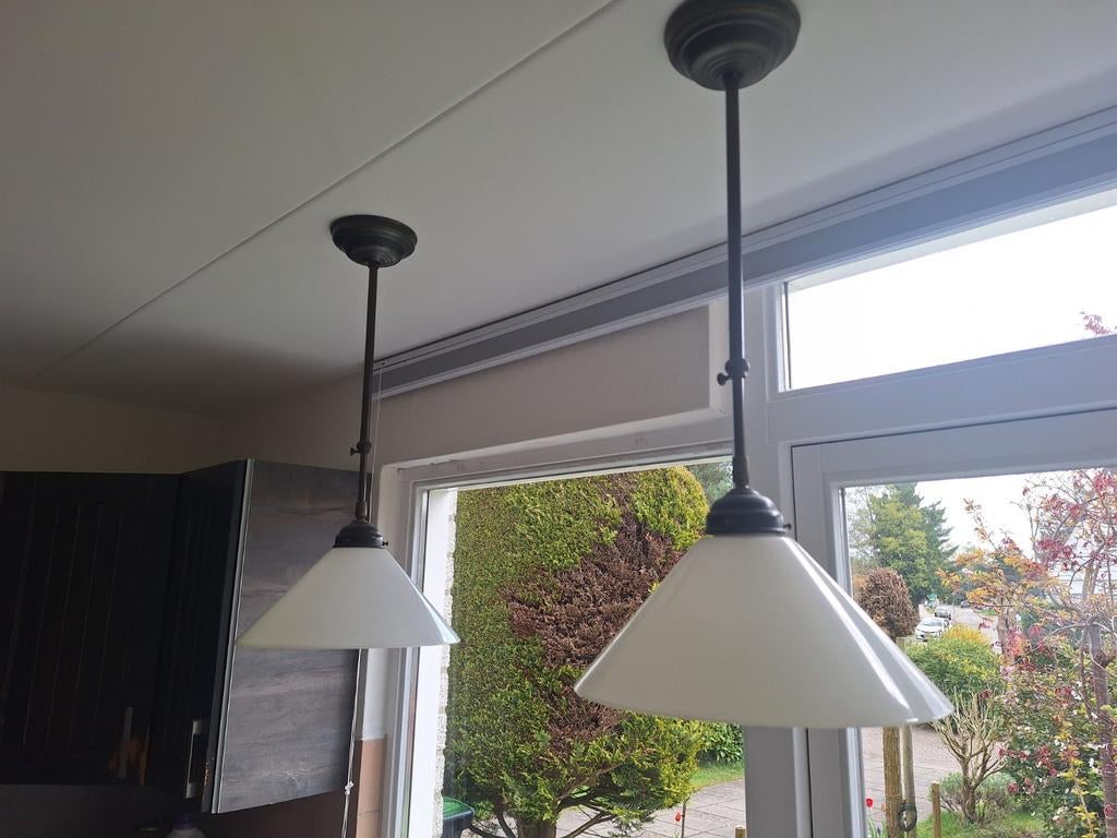 Hanglampen, Ophalen, Minder dan 50 cm