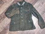 Duits WOII drillicht hbt M43 jasje wehrmacht heer, Verzamelen, Ophalen of Verzenden, Duitsland, Kleding of Schoenen