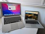 2x MacBook Air 13 inch (2017 & 2012) - Werkt, 1 accu defect, Gebruikt, 2 tot 3 Ghz, Qwerty, 13 inch