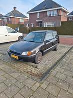 Toyota Starlet 1.3 16V 1998 Zwart, 4 cilinders, Starlet, 400 kg, Zwart