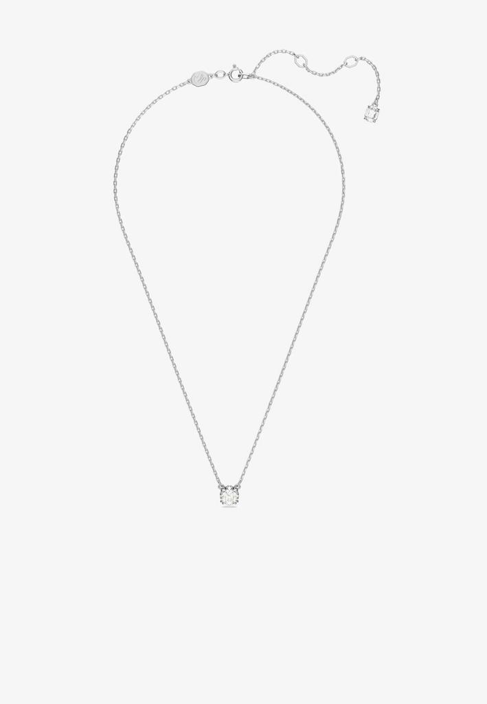 Swarovski stilla ketting, Ophalen of Verzenden, Zo goed als nieuw, Zilver