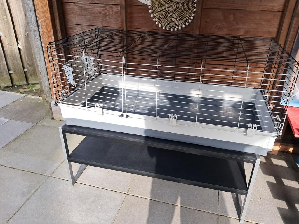 Cavia kooi 120cm/140cm x60x50 met toebehoren, Dieren en Toebehoren, Knaagdieren en Konijnen | Hokken en Kooien, Kooi, 110 cm of meer