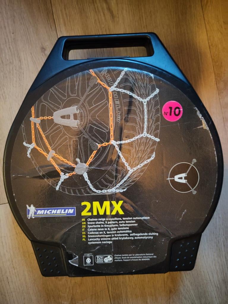 Sneeuwkettingen Michelin 2mx, Ophalen
