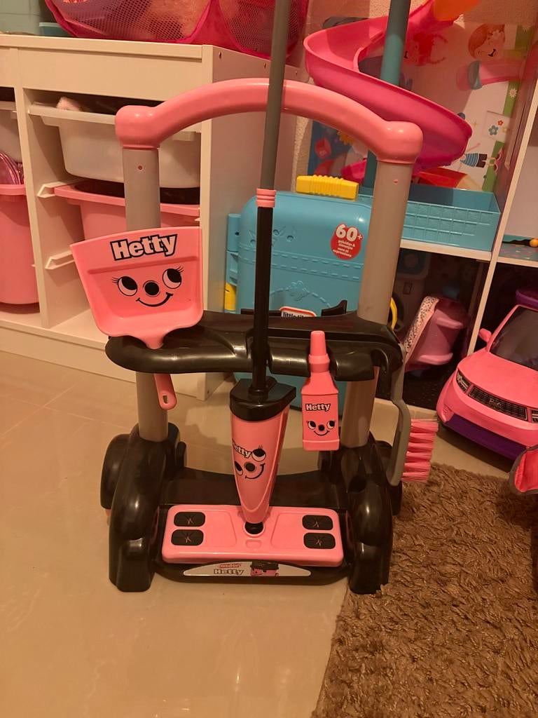 Hetty Schoonmaakset voor Kinderen, Kinderen en Baby's, Speelgoed | Overig, Ophalen of Verzenden, Gebruikt, Meisje
