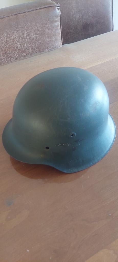 Duitse helm stahlhelm m42, Ophalen of Verzenden, Duitsland, Helm of Baret