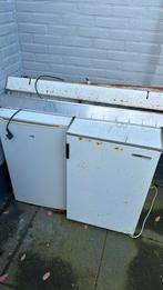 Koelkast en vriezer. Gratis (staan buiten!), Ophalen, Niet werkend, 60 tot 90 cm, 160 cm of meer