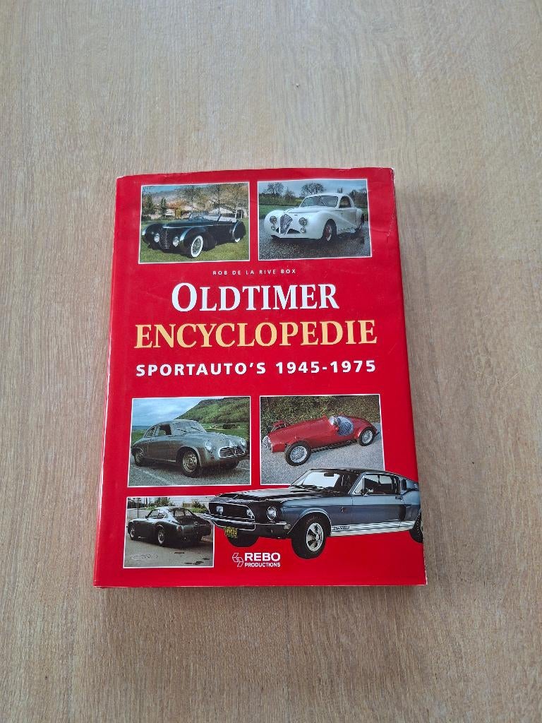 boek oldtimer encyclopedie, Ophalen, Algemeen, Zo goed als nieuw, Rob de la Rive Box